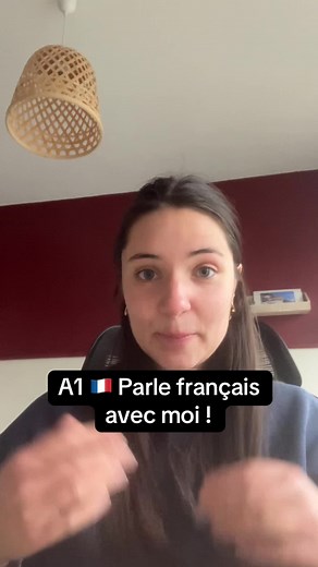 Parler #francais avec moi ! #learnfrench #apprendrelefrancais #speakfrench #a1