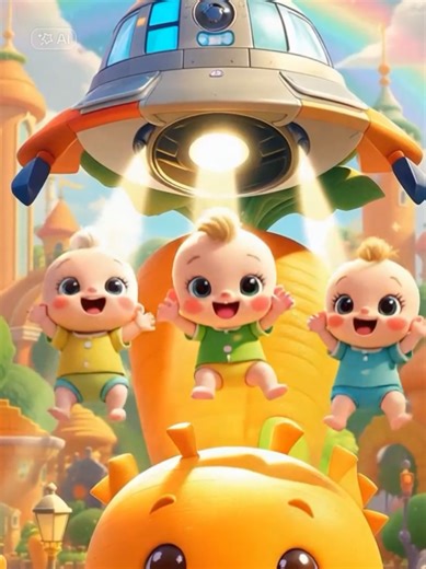 Cute Template for Baby and Alien Photo Edits