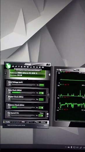 How to show Cpu & Gpu temperature in system tray #shorts