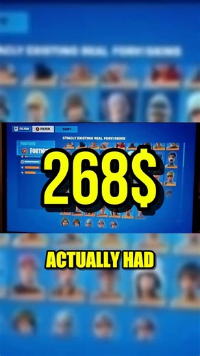 I Ran A Value Scan On My Fortnite Account #fortnitebattle #gamersofinstagram #streamer