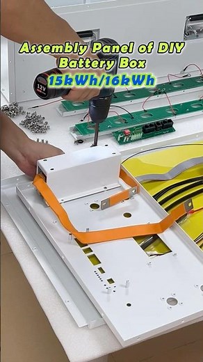 Assembly Panel of DIY Battery Box#batterypack #oem #solar #energy #lithiumbattery