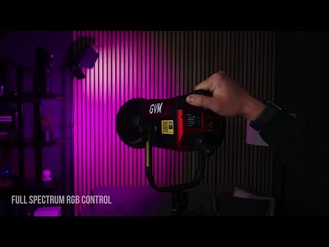 ULTIMATE one light for Studio setup &filmmaking | GVM PRO SD-300C