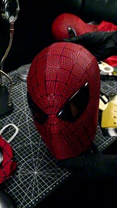 Is this the most realistic Spiderman mask you have ever seen!?! 😳🕷️🤟 #spiderman #marvelcomics #andrewgarfield #spidermancosplay #peterparker | Spidey Gear