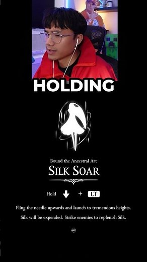 Hollow Knight Silksong Silk Soar Skill