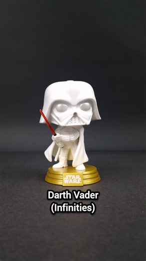 Funko Pop Star Wars White Darth Vader 836 from Legends #funkopop #starwars #darthvader #vader
