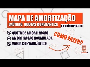 ⏳AMORTIZAÇÃO: MÉTODO QUOTAS CONSTANTES[SIMPLES E PRÁTICO]