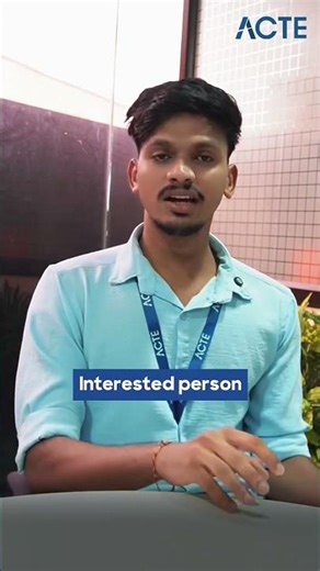 ACTE Technologies | Job Oriented Training With Placements in Chennai & Bangalore