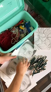 5.8M views · 263K reactions | Dibujo familiar a lápiz uniendo dos...