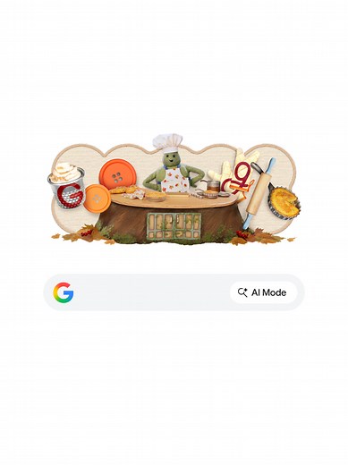 Cooking a Special Thanksgiving Google Doodle