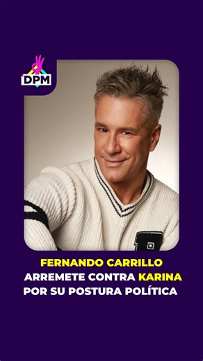 #FernandoCarrillo provocó una polémica tras una discusión con #Karina en un programa de televisión. El actor venezolano defendió abiertamente su visión política sobre la situación en Venezuela. No te pierdas lo mejor de los espectáculos #DePrimeraMano en el canal 3.1 de #ImagenTelevisión de lunes a viernes a las 3pm Productora: @laflawers | De Primera Mano