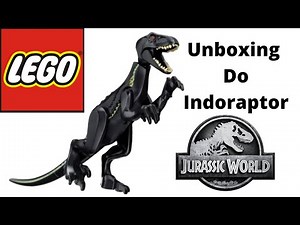Unboxing Do Indoraptor da lego