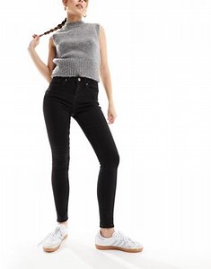 ONLY push up skinny jeans in black  | ASOS