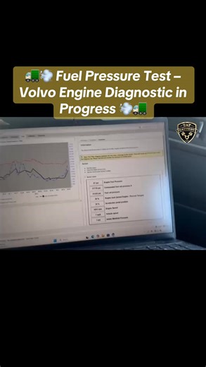 1K views |  Fuel Pressure Test – Volvo Engine Diagnostic in...