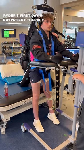 Ryder Jandric on Instagram: "This video marks Ryder’s first day of outpatient therapy Craig Hospital’s Peak Center! Out of the many classes he has each day, personal training sessions like this one are what he enjoys the most. The transition from inpatient to outpatient was a result of months of hard work, determination, and courage. The road has been far from easy, but what’s important is Ryder’s resilience through it all. Every day he continues to show up and push through. We look forward to t