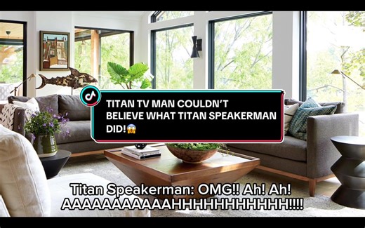 Titan TV Man Shocked by Titan Speakerman's Actions