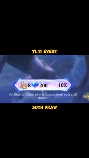 11.11 EVENT 30TH DRAW #mobilelegends #mlbb #event #draw