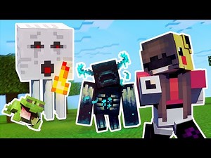 I Survived Minecraft But The Mobs Randomly Shapeshift Challenge!