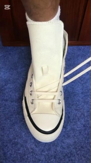 Converse all star lace style tutorial (Best Way) #lace #tutorial