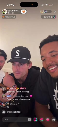 Highly requested to post @peanut. @Ga’von Wray & @Johnny.hummel pranking @Dalton Mauldin #bananaball