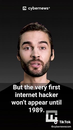 Very first internet #hacker 👀 DDoS attack and advent of #cybersecurity 🤓 #cybernews #cybersec #infosec #hacking