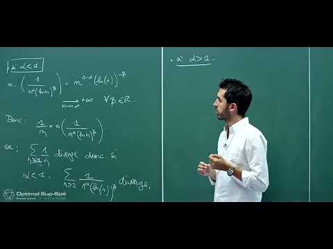 Séries de Bertrand - Exercice corrigé - Math sup