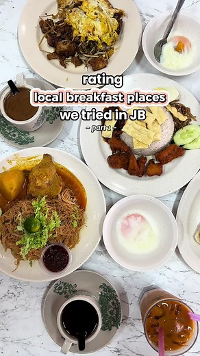JB Breakfast Showdown: Rating 3 Local Spots (The Toast, Hwa Mui, R&C)