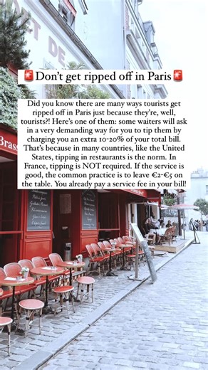🚨 3 More ways to be scammed in Paris 🚨 📣 Comment “FOOD” to get all of our local tips for eating in Paris. ⚠️ Important note: Not everyone in Paris is out to scam tourists; most people are kind and honest. However, we’ve seen countless messages lately in travel groups about tourists falling victim to these common scams. Here are three scams to watch out for—and what to do instead. FAKE ATTRACTION TICKETS: Websites sell counterfeit tickets to attractions like the Eiffel Tower, Louvre, or Versai