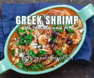 825K views · 2.1K reactions | This Saucy Greek Shrimp is so QUICK to make! And you'll LOVE all the flavors. Print Recipe: https://www.themediterraneandish.com/greek-shrimp-recipe-with-tomato-and-feta/ | The Mediterranean Dish | Facebook