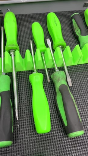 Magnetic Screwdriver Organizers for Snap On Tools | Toolbox Tour