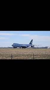 The Cathay Cargo Boeing 747-867 F was apparently empty when departing which explains the short takeoff from Melbourne Airport recently. Filmed December 2025. | Schony747 Youtube & DVD