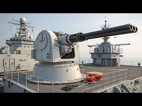 🔥China’s DEADLIEST Ship Defense! Type 730 CIWS vs Incoming Missiles – You Won’t Believe Its Speed! ⚡