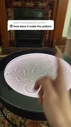 Magnetic Sand Art Coffee Table Demonstration