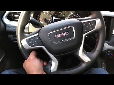 GMC Acadia - Steering wheel adjustments raising/lowering