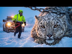 Chained in the Blizzard: Our Midnight Snow Leopard Rescue