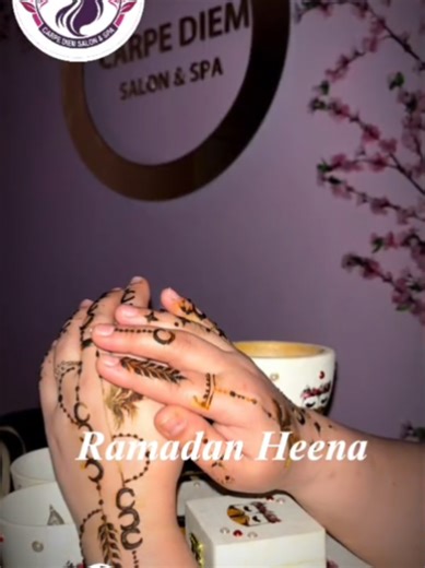 Elegant Henna Designs for Ramadan Iftar Nights