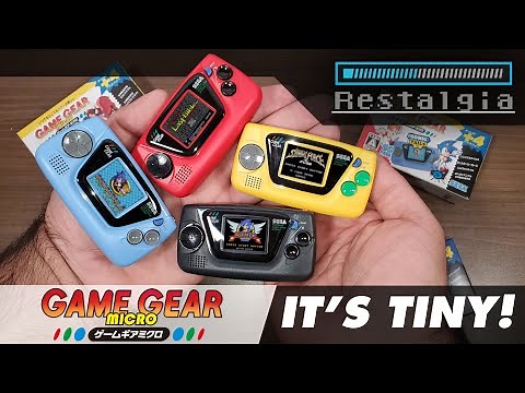 Sega Game Gear Micro Review, Teardown and Mod? | Did I Waste My Money?