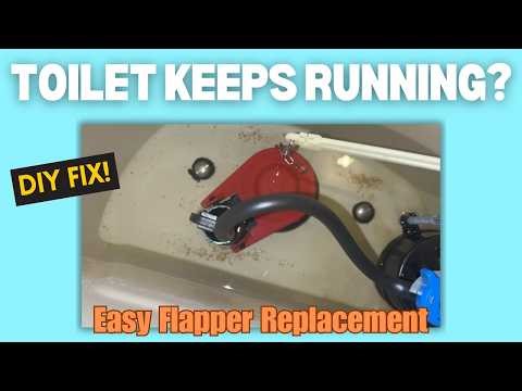 Toilet Keeps Running? Easy Flapper Valve Fix