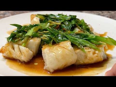 Cod Fish Recipe Tasty And Melt In Your Mouth | Cantonese Style Fish With Soy Sauce Recipe