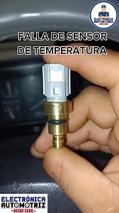 1.7M views · 29K reactions | falla del sensor de temperatura del refrigerante #fblifestyle #eletronicaautomotriz #electronicaautomotriz #electricidadautomotriz #mecanicaautomotriz #ElDedoSinUña | Autoelectronica TV | Facebook