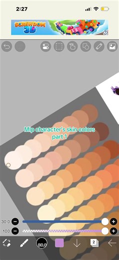 MLP character skin colors part 1 — MLP Mane6 color guide
