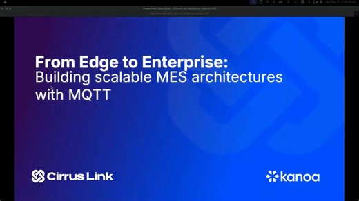 From Edge to Enterprise: Building scalable MES architectures with MQTT