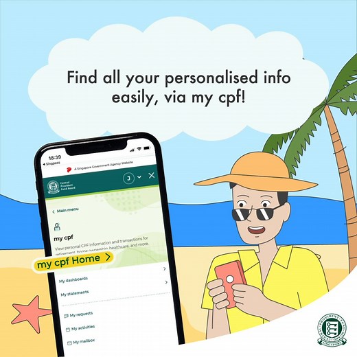 14K views · 72 reactions | We’ve revamped our website! Navigating your CPF journey is now more effortless, with intuitive themes and easy access to personalised CPF information — all in one view! Log in and check out the different dashboards on our new website: cpf.gov.sg/HomeFB #CPFBoard | CPF Board | Facebook