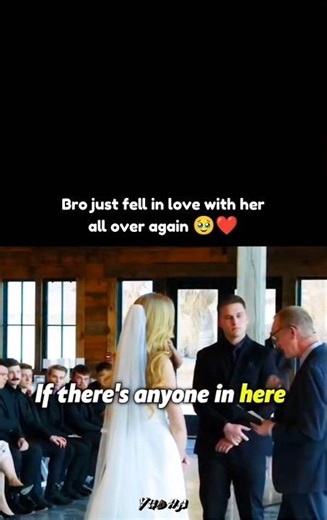 Bro just fell in love with her all over again 🥹❤️