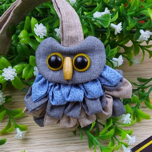 9.1K views · 32 reactions | DIY Owl Key Chain Free [Pattern Download] | Bag sewing tutorials | Decor And Knitting | Facebook