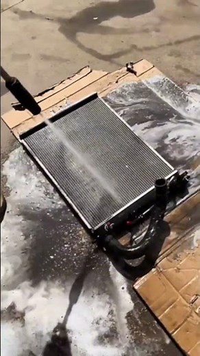 Cleaning Car Radiator 🧼🚗 | Easy DIY Guide