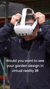 Would you want to see your dream garden in virtual reality? #dreamhome #gardendesign #design #designinspiration #fypシ #garden #project #landscapedesign #vr #virtualrealityexperience #reelsfypシ #trendingreels | JBH landscapes
