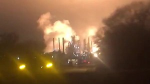 Fire erupts at ExxonMobil refinery in Louisiana