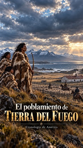 El poblamiento de Tierra del Fuego 🐑🔥