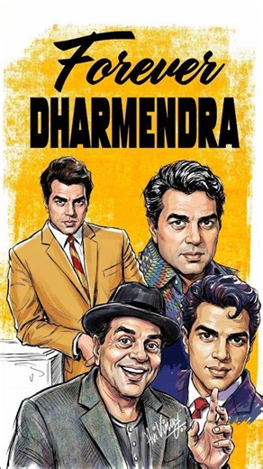 Digital Portrait Art Of Forever Dharmendra Deol #reels #dharmendra #avivinay #digitalart #art