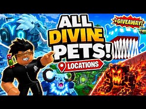 ALL DIVINE PET LOCATIONS in Catch and Tame Roblox! Complete Guide